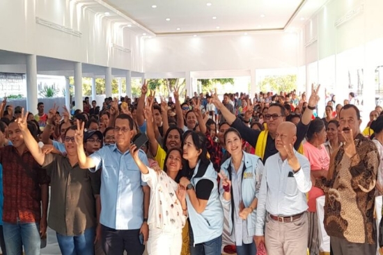Calon Gubernur NTT Melki Laka Lena; Masyarakat NTT Khususnya di SBD harus Mendukung Program Hilirisasi