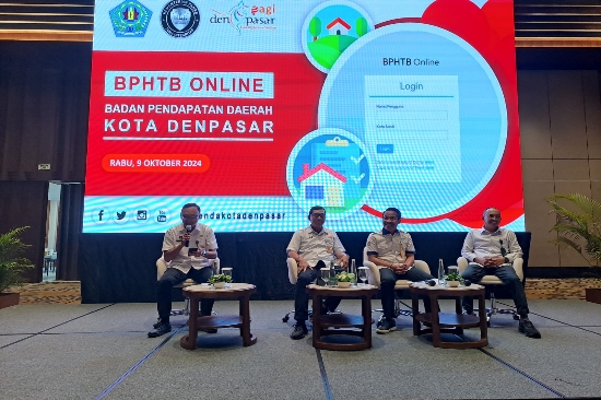Pemkot Denpasar Gelar FGD Implementasi HKPD untuk Pelaksanaan BPHTB Secara Online
