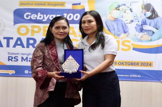 Peringati World Sight Day, PERDAMI dan RS Mata Bali Mandara Layani 75 Pasien Operasi Katarak Gratis