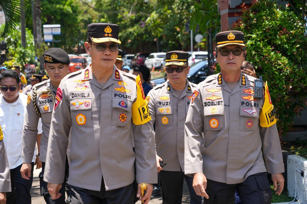 Kapolda Bali Gelar Minggu Kasih di Aula Polres Tabanan