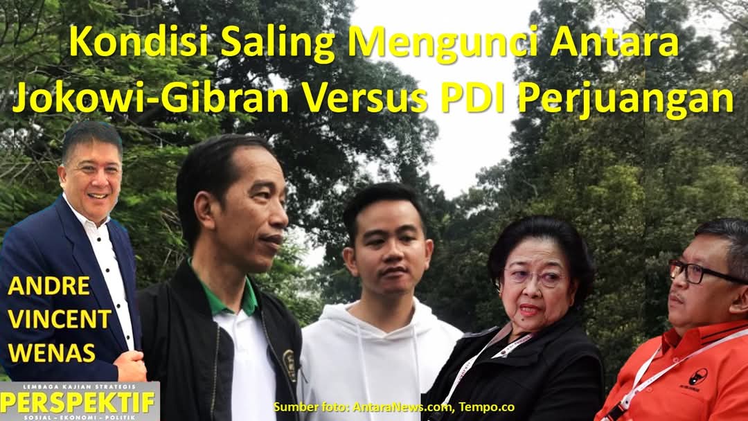 Kondisi Saling Mengunci Antara Jokowi-Gibran Versus PDI Perjuangan