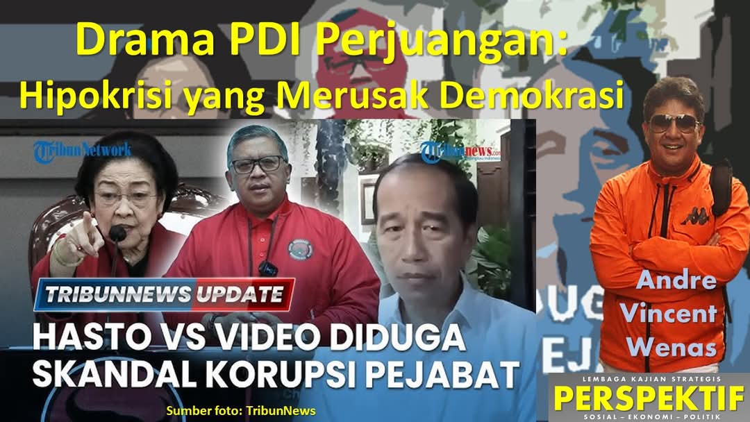 Drama PDI Perjuangan: Hipokrisi yang Merusak Demokrasi