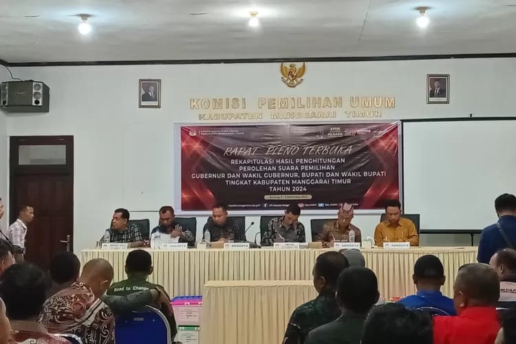 Paket AKUR Nomor 2 Raih Kemenangan Pilkada Manggarai Timur