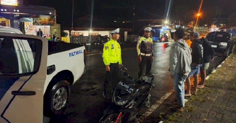 Sat Lantas Polres Manggarai Gelar Patroli Malam, Ini Tujuanya
