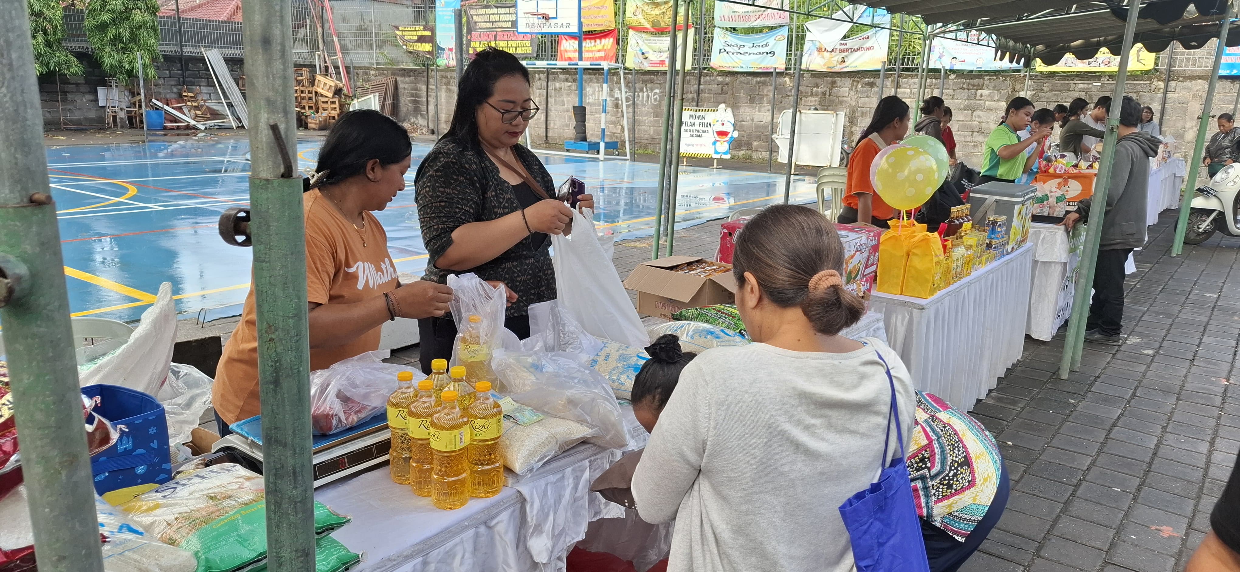 Tekan Inflasi Jelang Natal dan Tahun Baru, Pemkot Denpasar Gelar Pasar Murah
