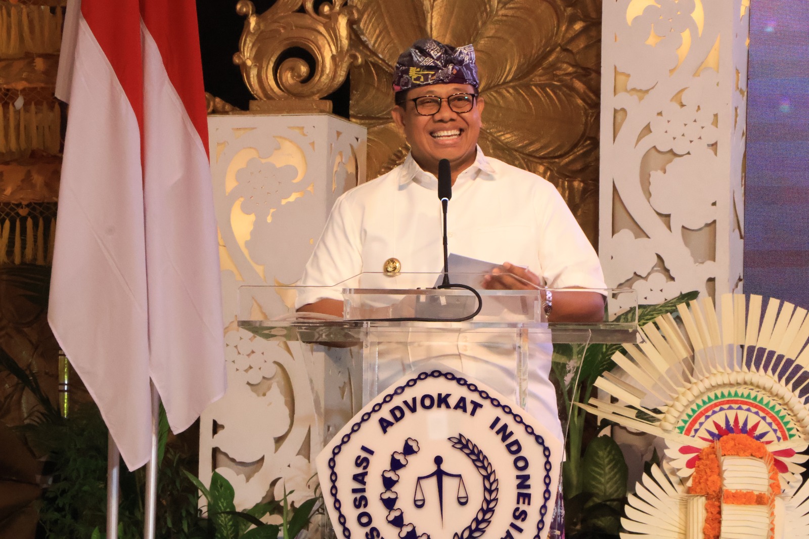 Hadiri MUNASLUB AAI, Pj. Gubernur Mahendra Jaya Usulkan 1 Desa 1 Pengacara di Bali untuk Tingkatkan Literasi Hukum Masyarakat