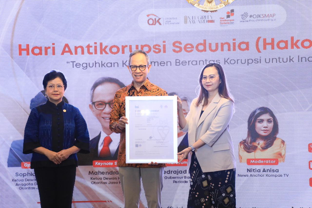 Dari Peringatan Hakordia 2024, OJK Berkomitmen Tegakkan Integritas dan Berantas Korupsi untuk Indonesia Maju