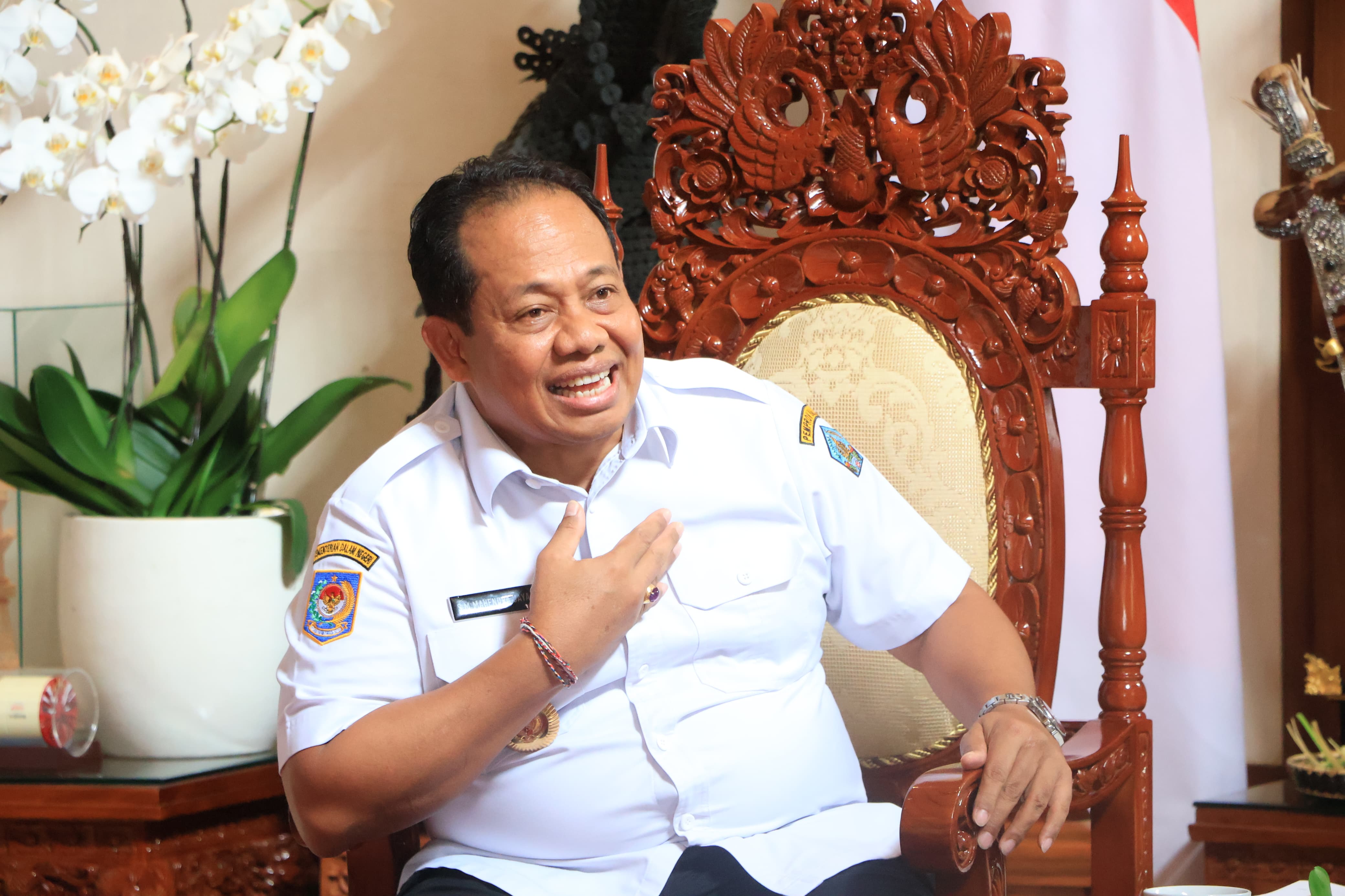 Pj. Gubernur Bali Terima Pengurus Mahagotra Pasek Sanak Sapta Rsi, Bahas Kerukunan dan Kontribusi Sosial