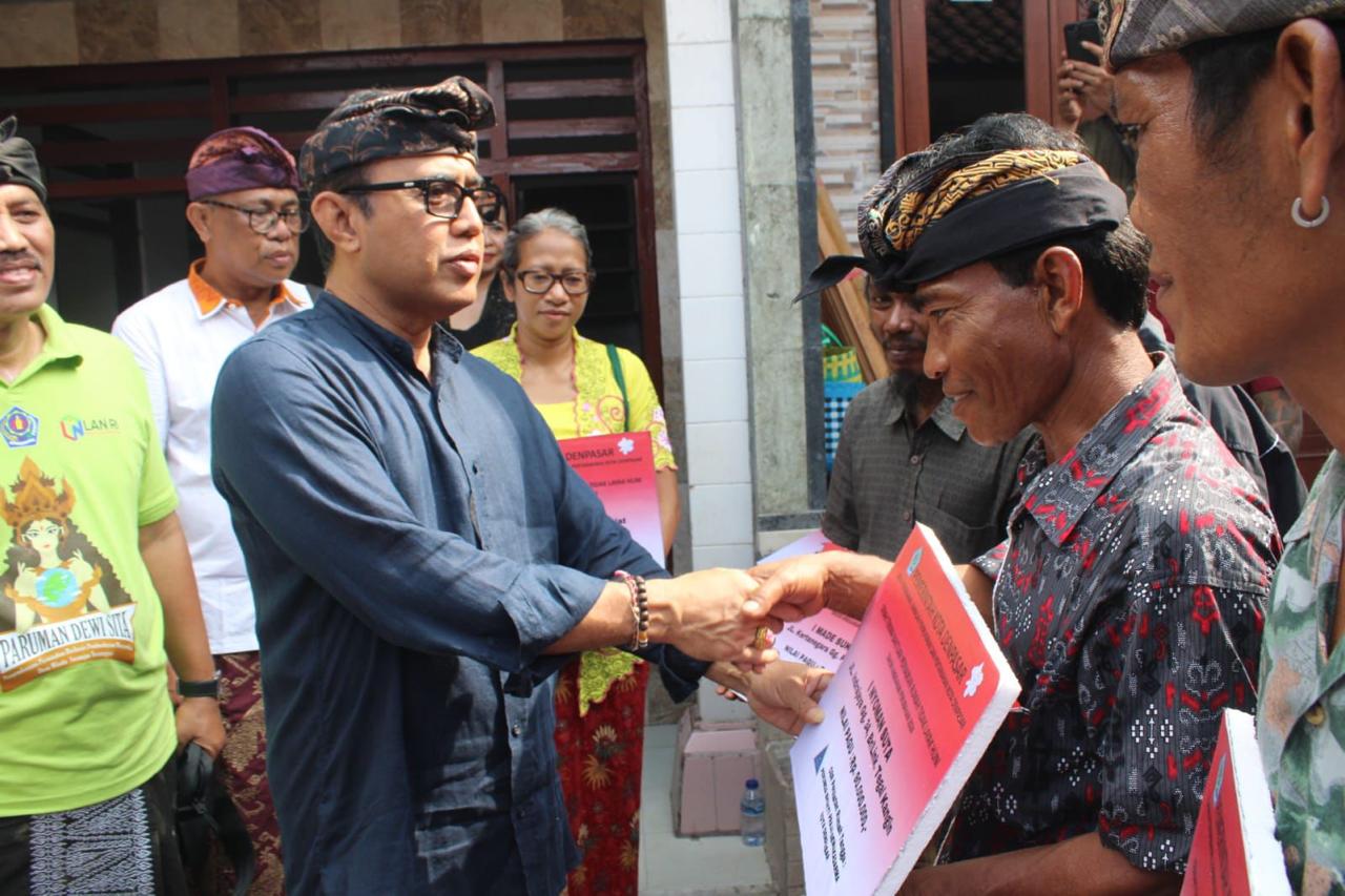 Komitmen Bantu Masyarakat Kurang Mampu, Pemkot Denpasar Kembali Anggarkan 20 Unit Bantuan Rumah Layak Huni di Tahun 2025