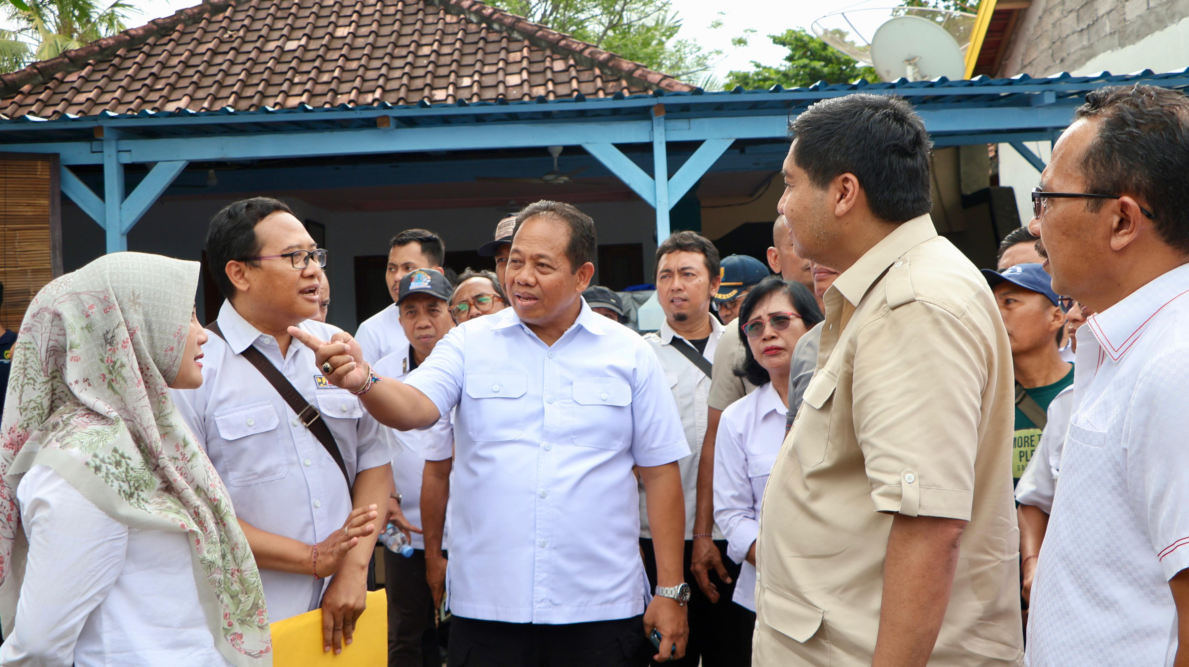Pastikan Tepat Sasaran, Pj. Gubernur Mahendra Jaya Dampingi Menteri PKP Maruarar Sirait Tinjau FLPP dan Rumah BSPS di Buleleng