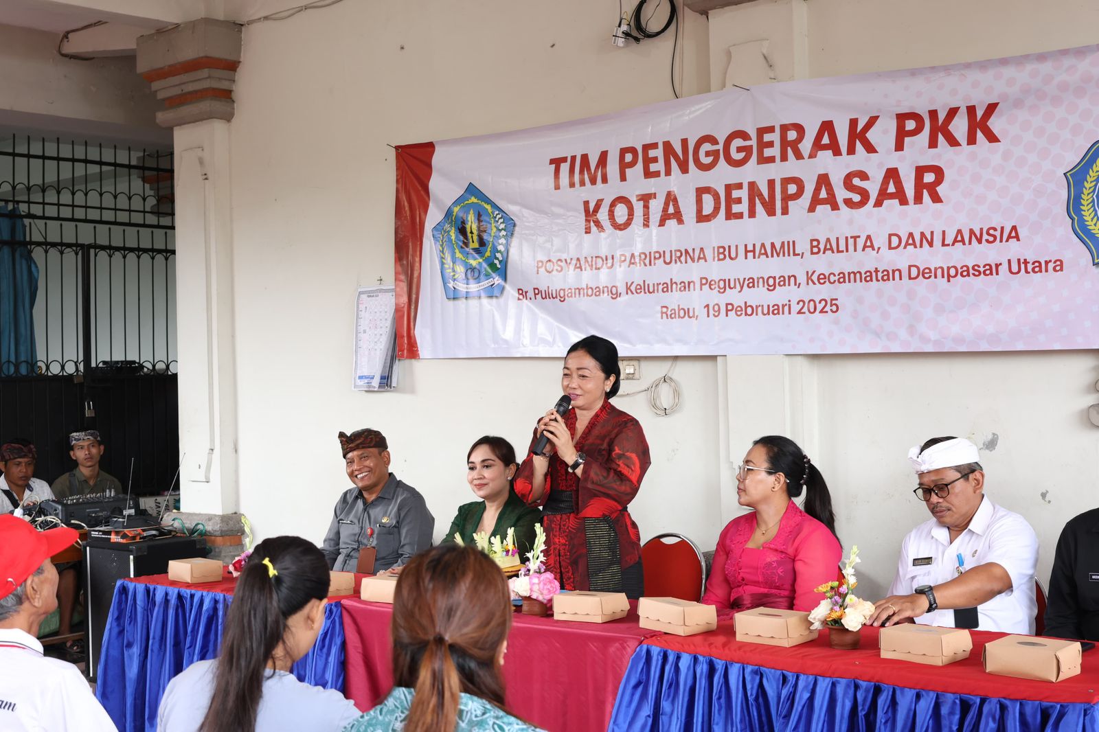 Fokuskan Layanan Kesehatan Warga, Posyandu Paripurna Kecamatan Denpasar Utara Digelar