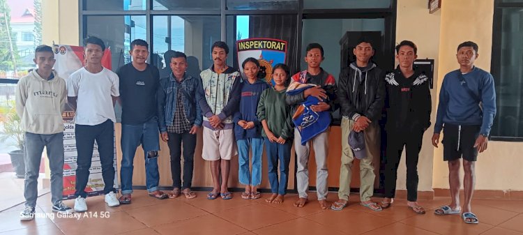 Polisi Berhasil Amankan 10 Calon Pekerja Migran Tanpa Dokumen dan 1 Perekrut