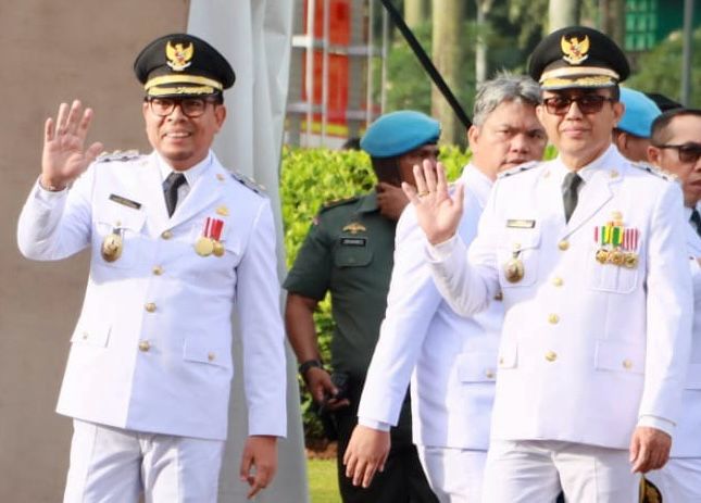 Jaya Negara dan Arya Wibawa Kembali Dilantik sebagai Wali Kota dan Wakil Wali Kota Denpasar