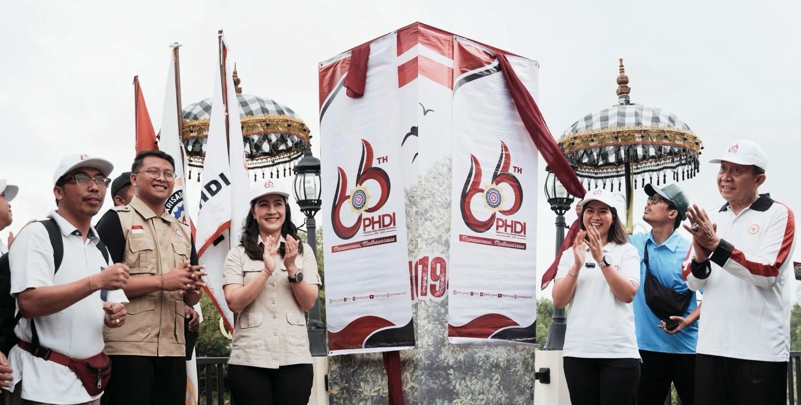 Panitia Nyepi 2025 Gelar Aksi Tanam Pohon dan Luncurkan Logo HUT 66 PHDI