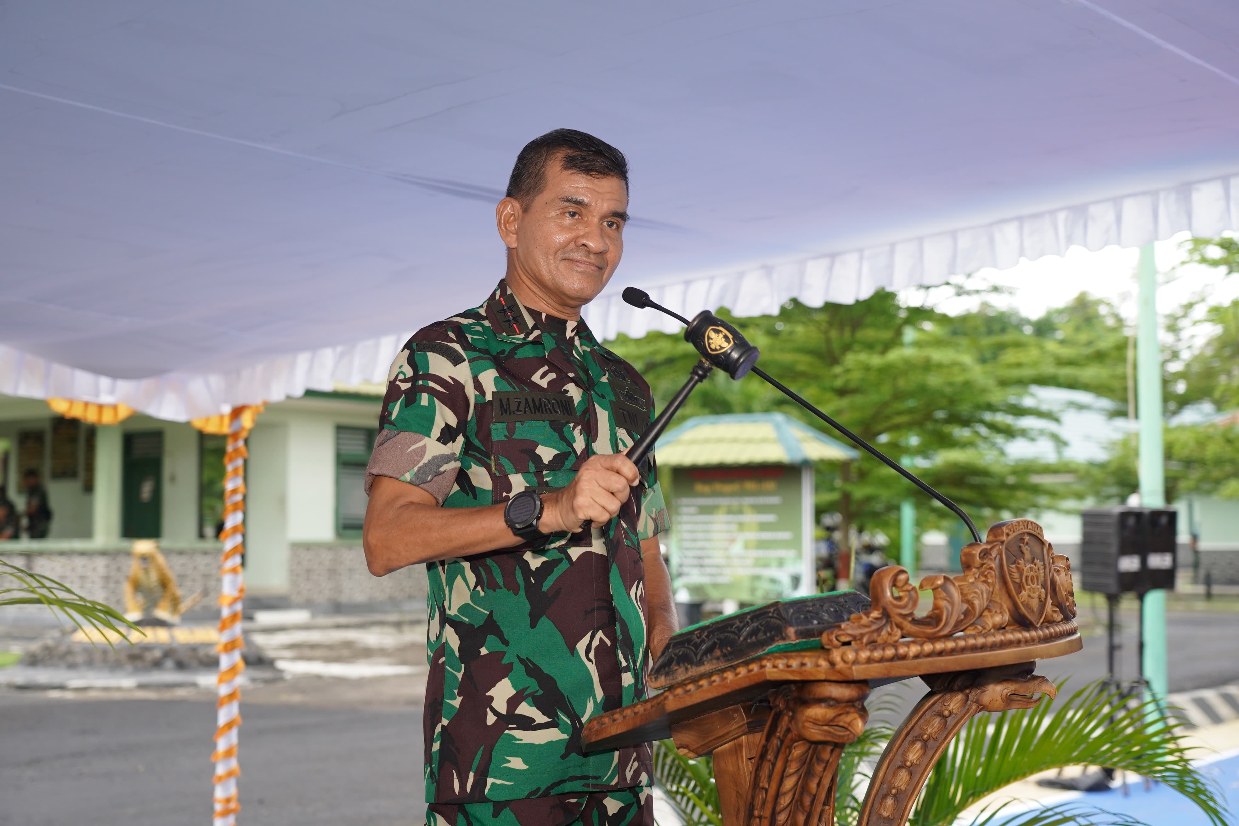 Pangdam Zamroni: Konstruktif & Produktif Bekal Kepemimpinan