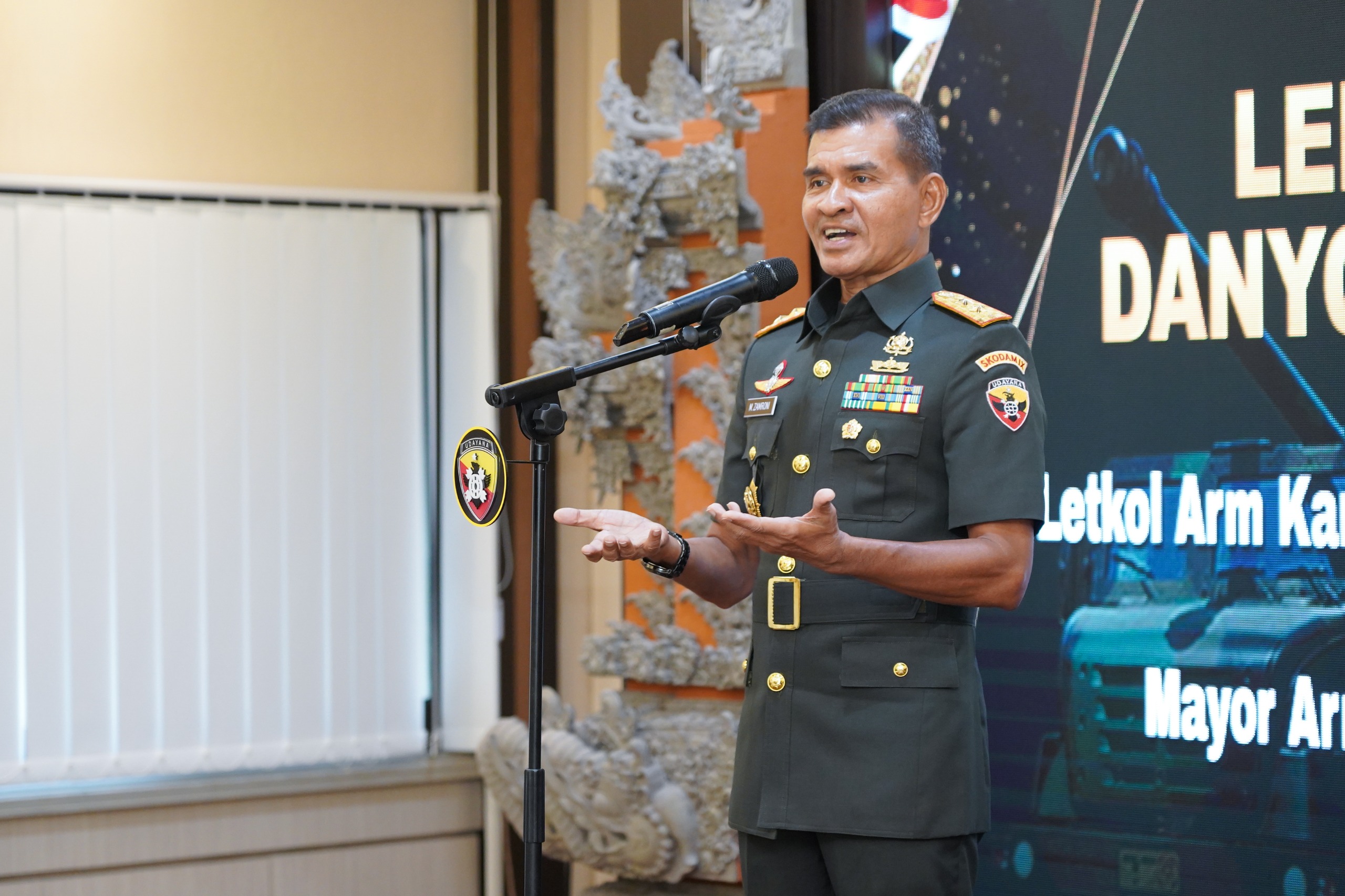 Sertijab Dan Batalyon Armed 20/BY, Pangdam Zamroni: Ukir Prestasi dalam Jabatan