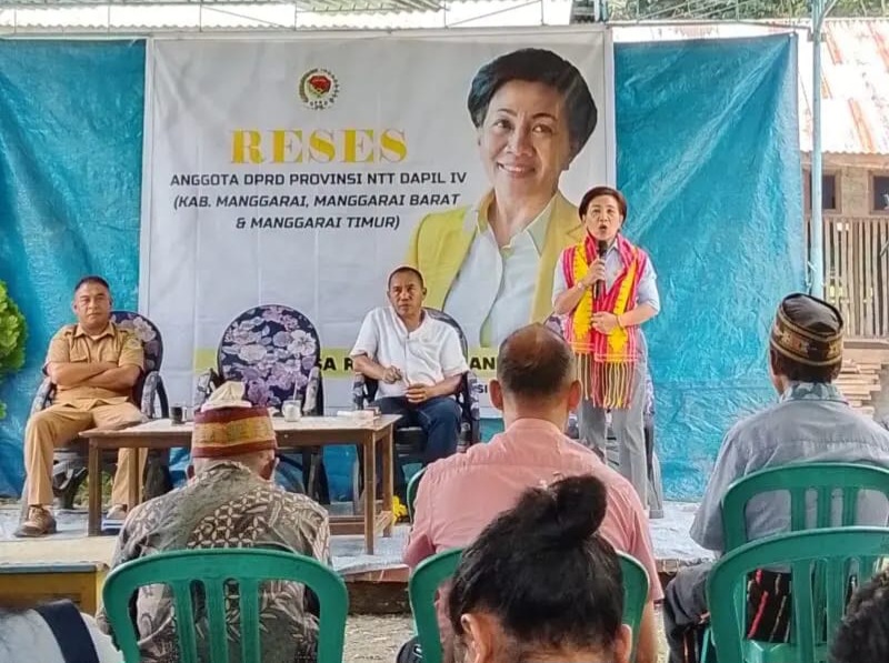 Serap Aspirasi Masyarakat, Anggota DPRD Provinsi NTT, Osy Gandut Gelar Reses di Desa Lengko Namut