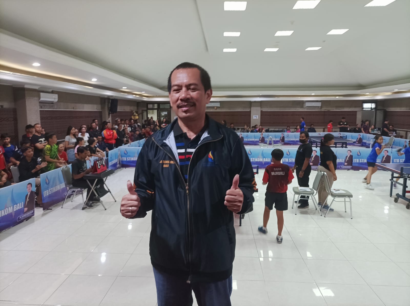 Ajang Pencarian Bibit Berprestasi, ITB Stikom Bali Gelar Liga Tenis Meja Rektor Cup