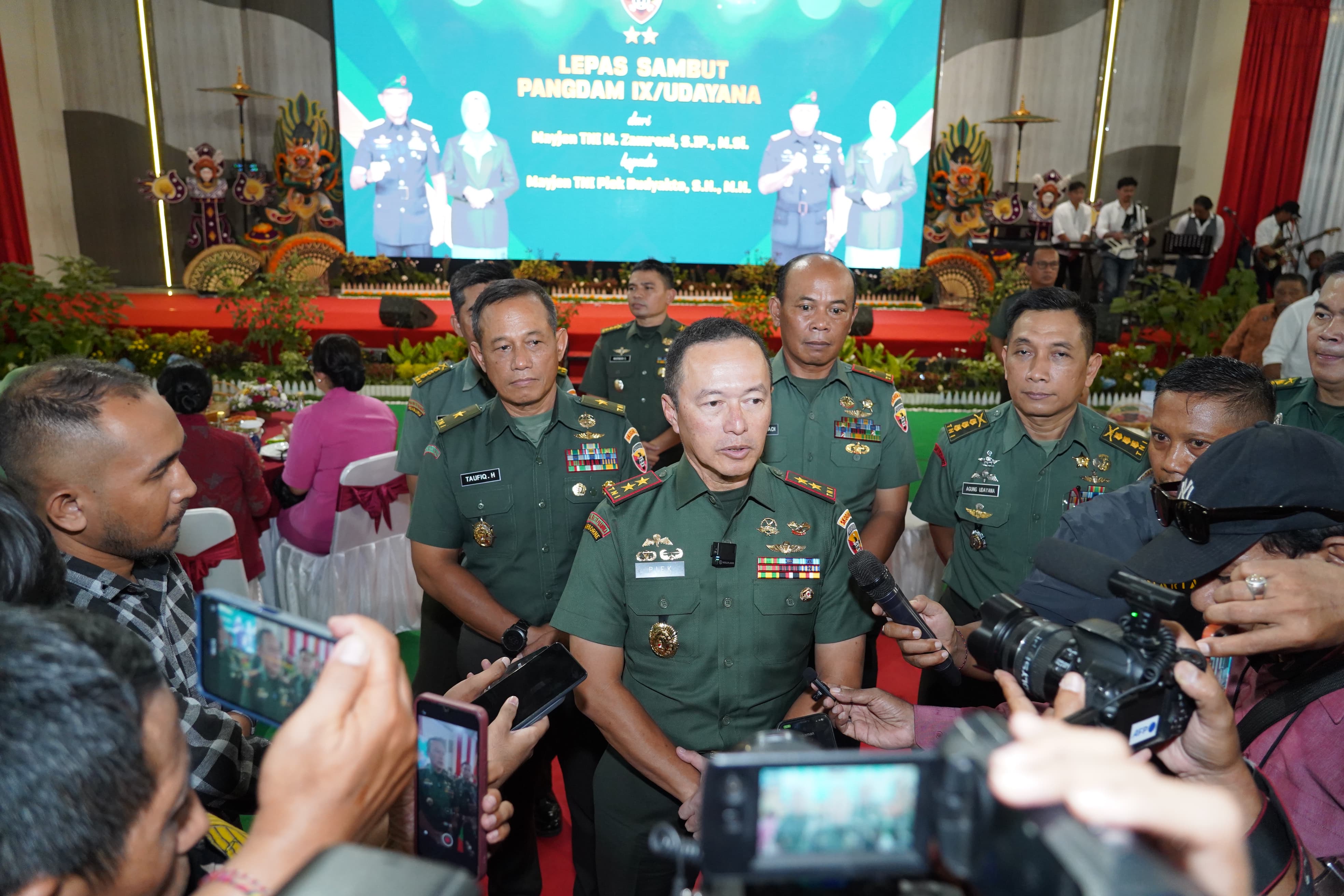 Pangdam Piek: Komitmen Tingkatkan Sinergi Kodam IX/UDY