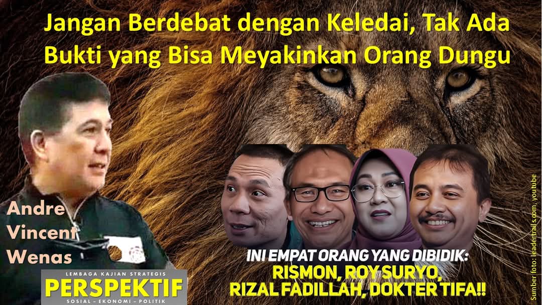 Jangan Berdebat dengan Keledai, Tak Ada Bukti yang Bisa Meyakinkan Orang Dungu