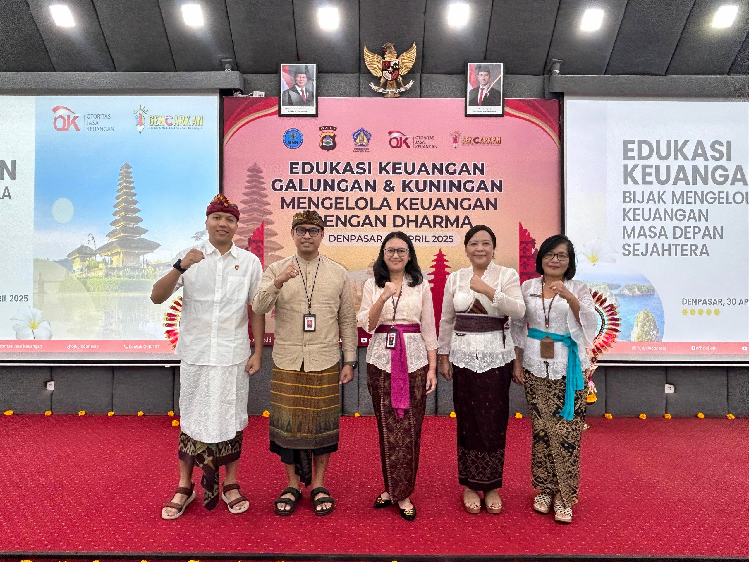 Momentum Galungan dan Kuningan, OJK Provinsi Bali Gelar Edukasi Keuangan bagi Perbekel 