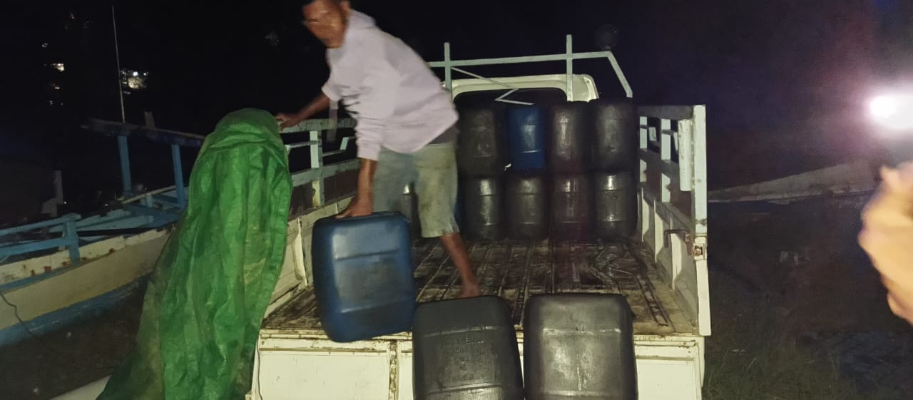 Pelaku S Pembawa 2,2 Ton  BBM secara Ilegal Ditangkap Polisi