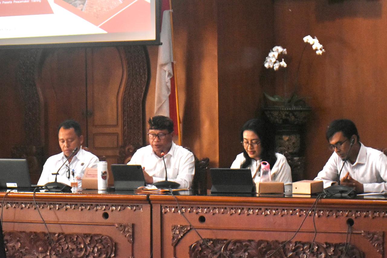 Sebanyak 17 Perbekel Lurah Kota Denpasar Siap Ikuti Paralegal Justice Award 2025