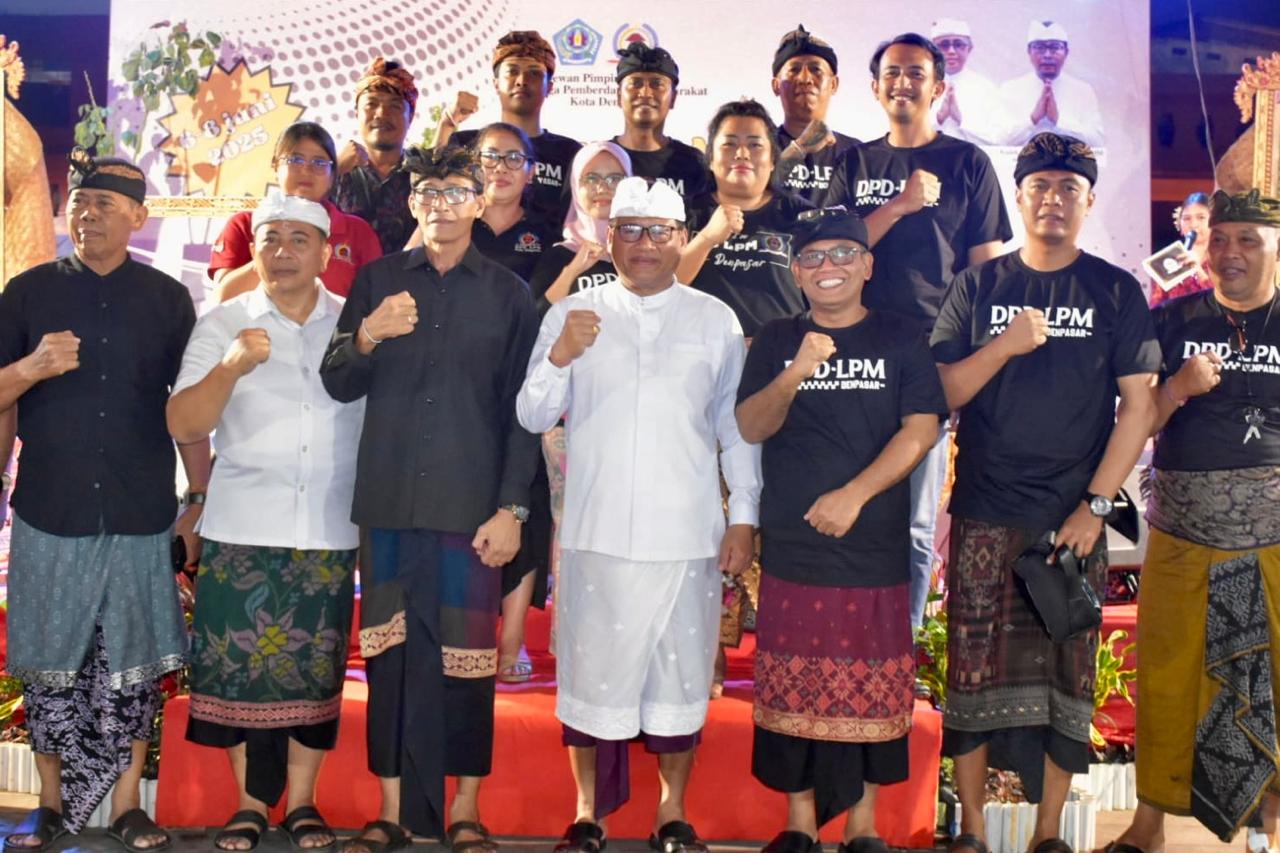 Sekda Alit Wiradana Hadiri Penutupan BBGRM Kota Denpasar