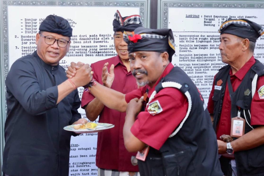 Paiketan Pecalang Desa Adat Sumerta Masuki Usia 25 Tahun