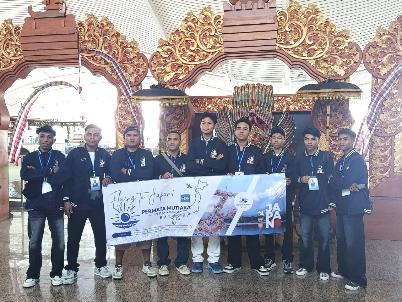 LPK PMI Bali Kirim 7 Mahasiswa STIKOM Bali Group ke Jepang