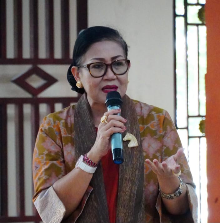 Putri Koster Kunjungi Teater Angin di SMAN 1 Denpasar, Dukung Penuh Semangat Seni Generasi Muda
