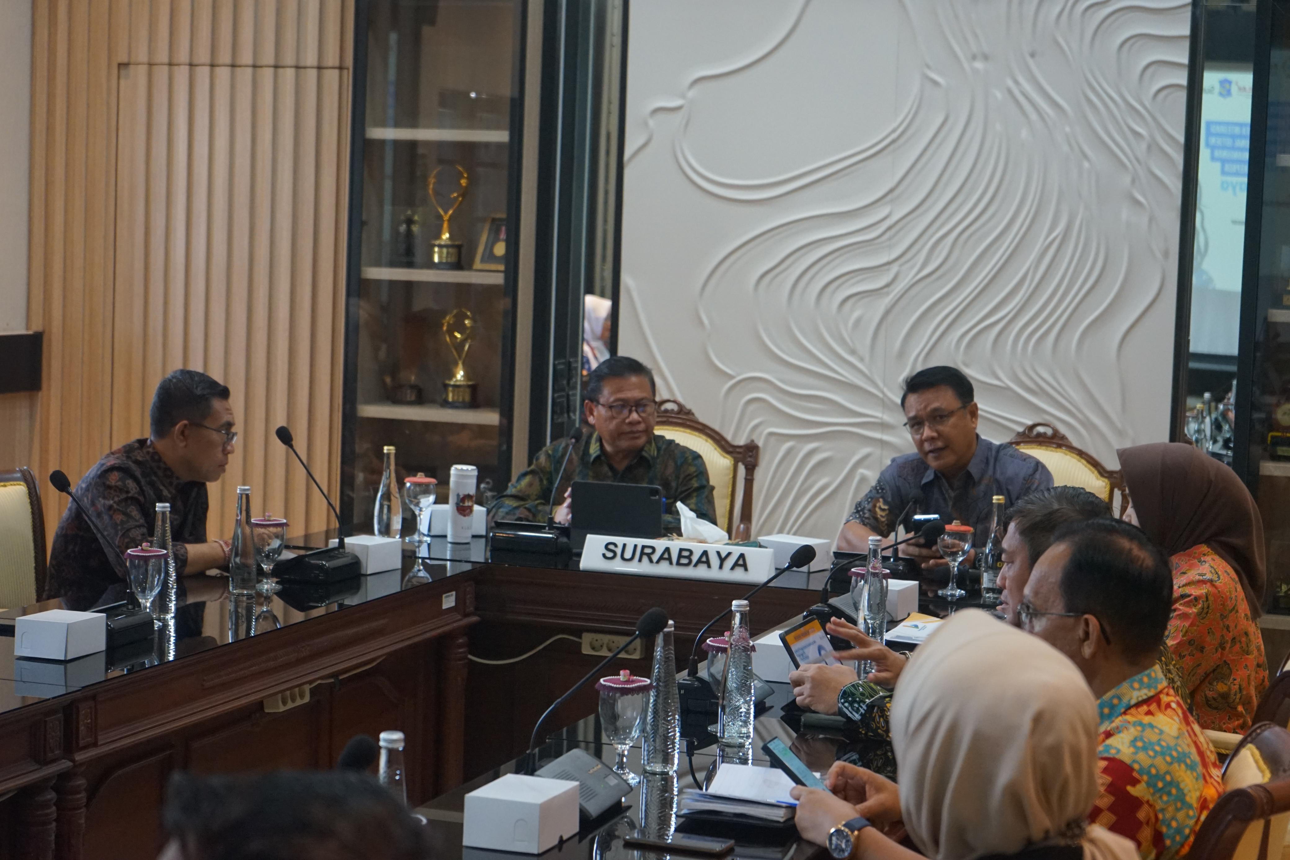 Pemkot Denpasar Studi Banding Ke Pemkot Surabaya, Dukung Optimalisasi Satu Data Denpasar