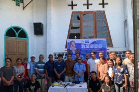 Serap Aspirasi Masyarakat, Anggota DPRD Provinsi NTT, Bonifasius Jebarus Gelar Reses di Kecamatan Borong dan Kota Komba
