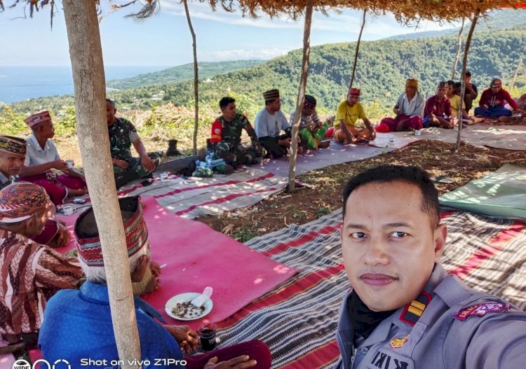 Kapolsek Satarmese, Apresiasi Atas Undangan Dan Peran Aktif Warga Dalam Menjaga Ketahanan Pangan Lokal