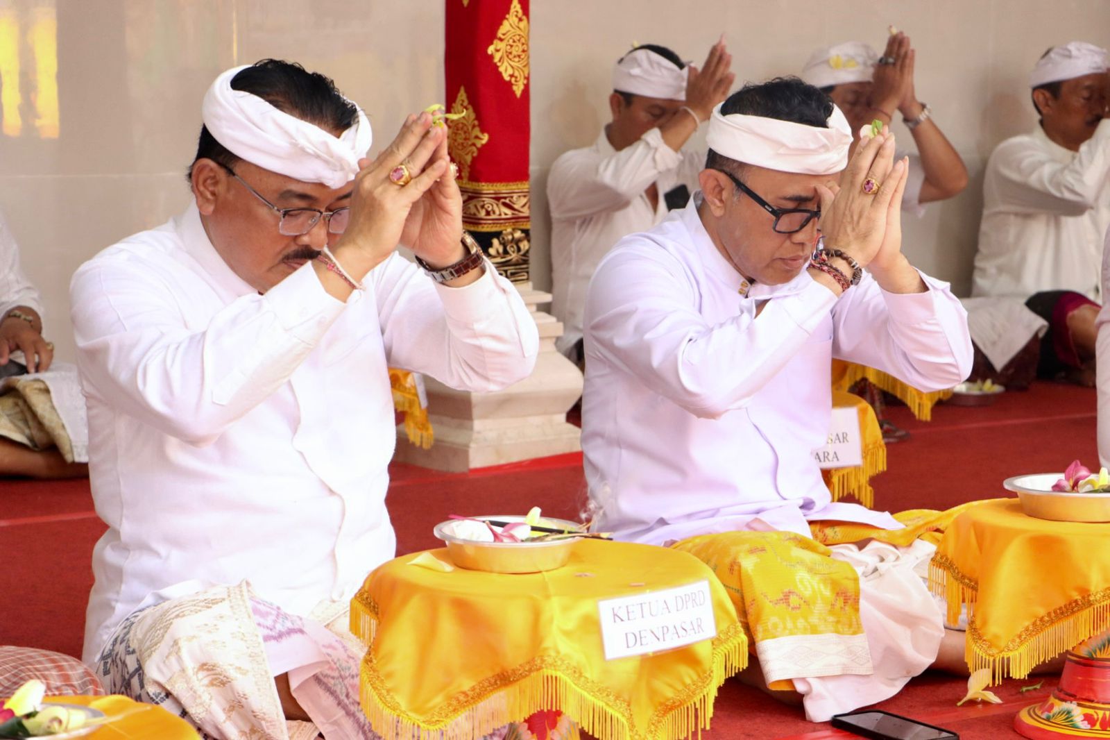 Wali Kota Jaya Negara Hadiri Karya Mamungkah, Ngenteg Linggih, Padudusan Agung, dan Caru Balik Sumpah Madya di Pura Gede Batur Sari Desa Adat Tonja