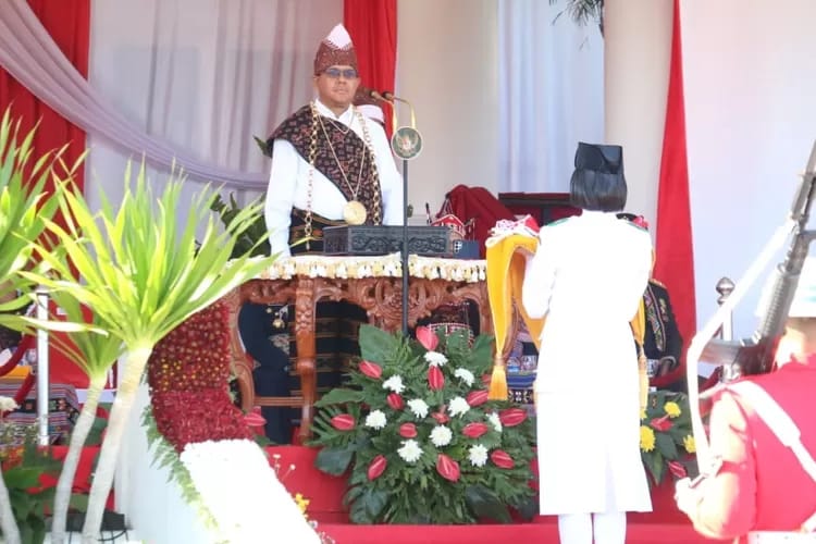 Pimpin Apel HUT RI Ke-80, Gubernur Melki Ajak Masyarakat Hidupkan Kembali Nilai-Nilai Pancasila dalam Kehidupan Sehari-Hari