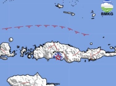 Gempa Magnitudo 3,3 Guncang Wilayah Borong Manggarai Timur
