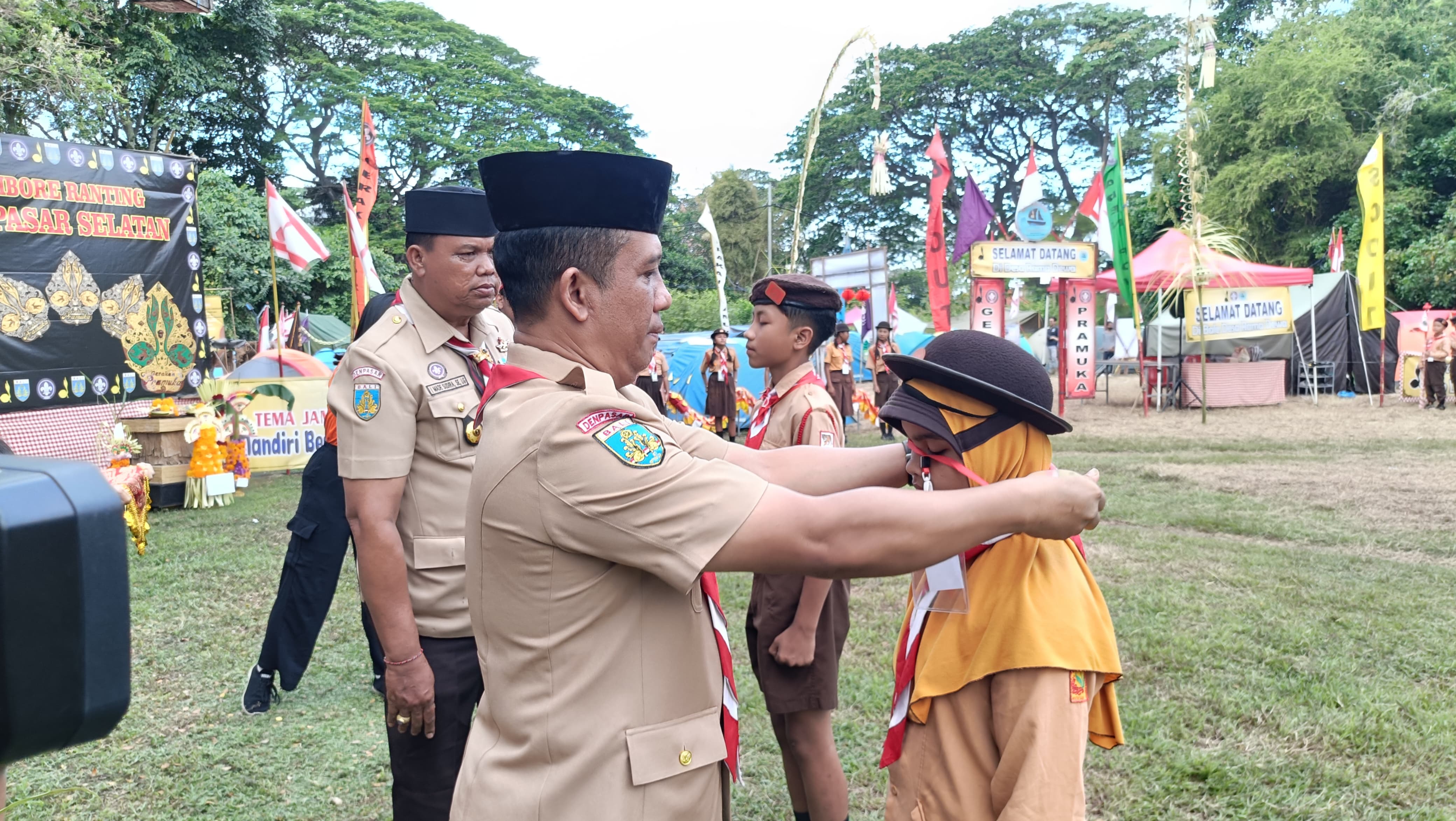 Jambore Ranting Densel Resmi Dibuka Camat Densel 