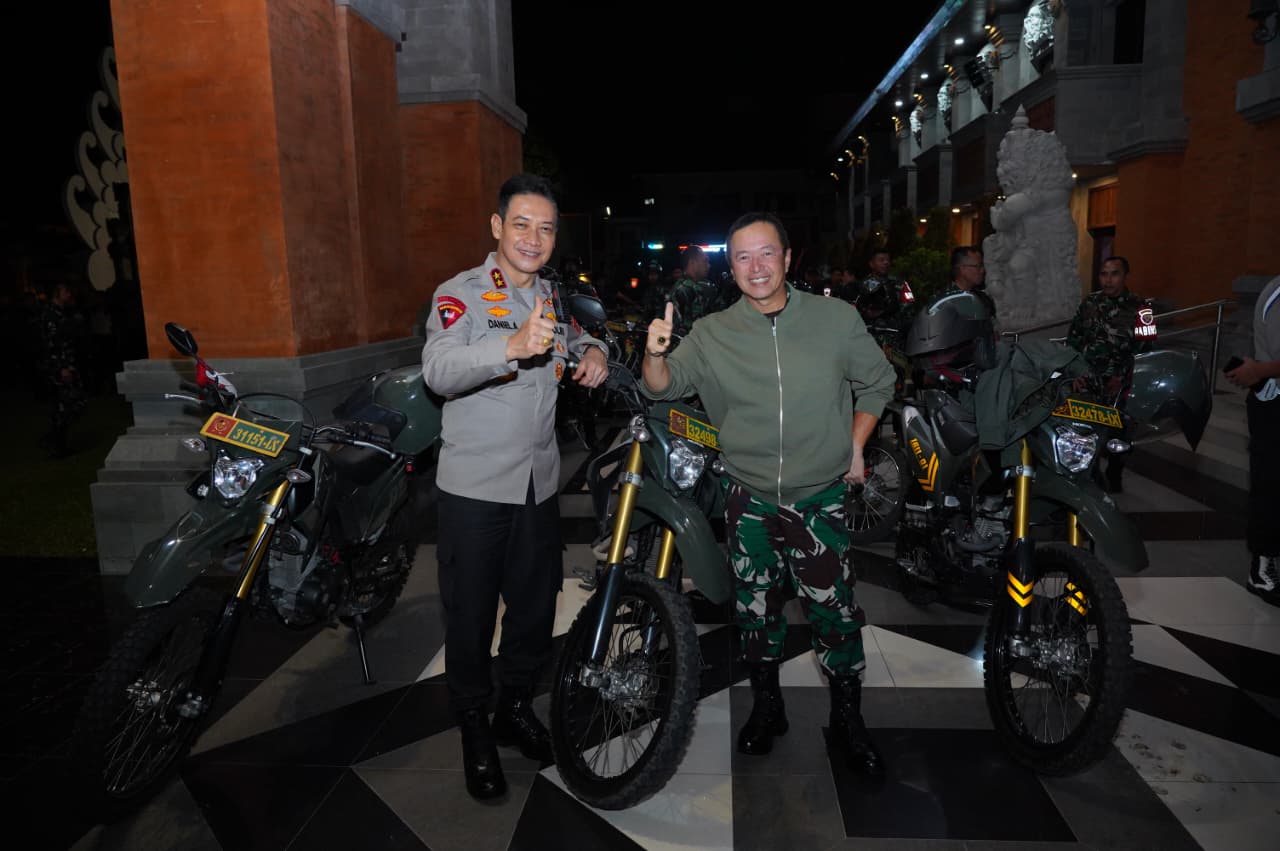 Pangdam IX/Udayana Pimpin Patroli, Jaga Stabilitas Bali dan Nusa Tenggara