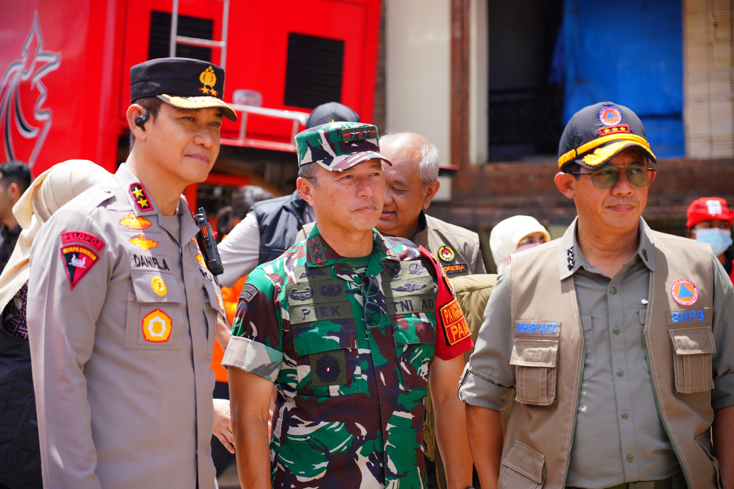 Kodam IX/Udayana Pastikan Pengamanan Melekat Selama Wapres RI Tinjau Pengungsian Korban Banjir