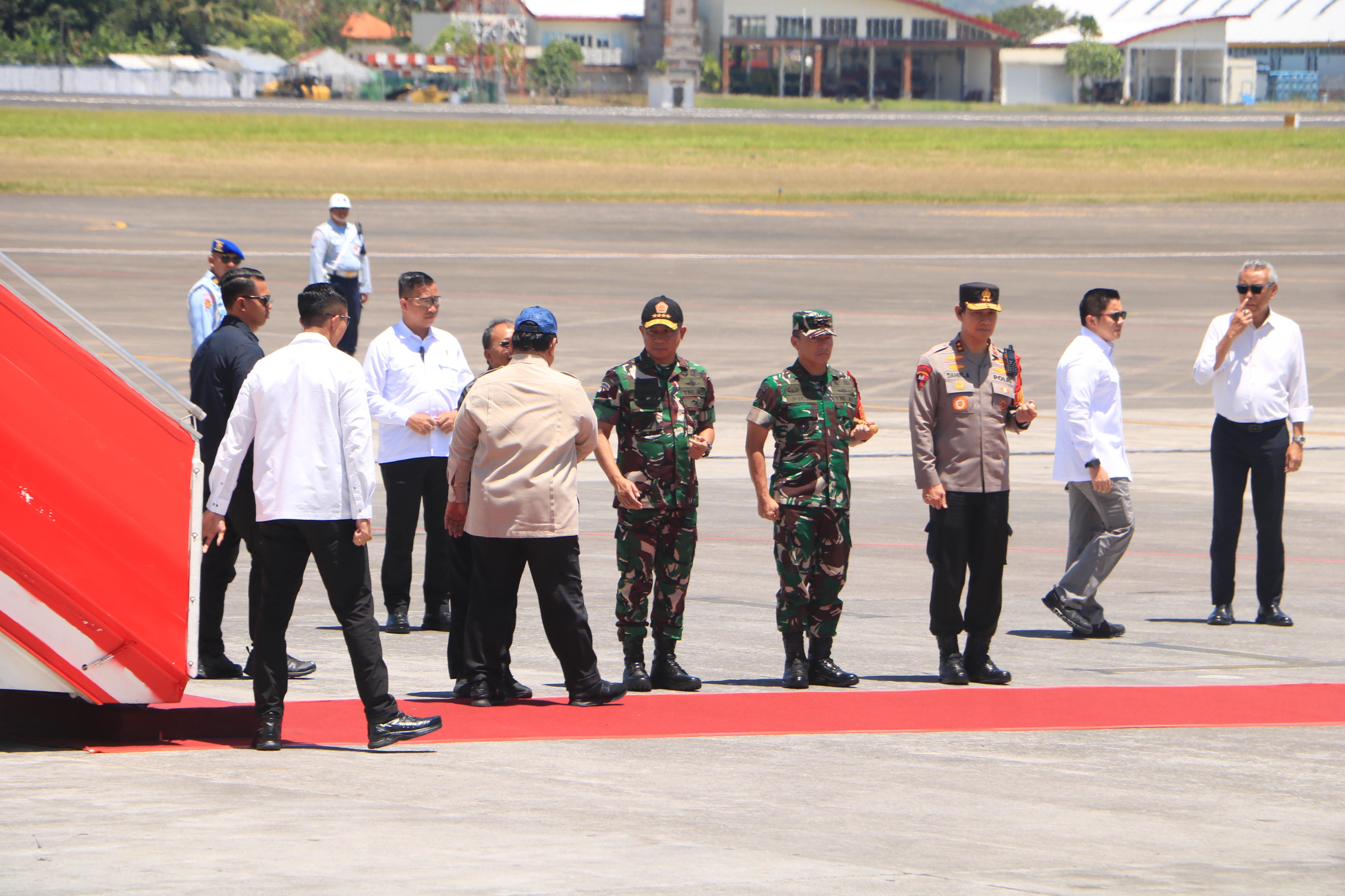 Pangdam IX/Udayana Terjun Langsung, Yakinkan PAM VVIP Kunker Presiden Prabowo di Bali