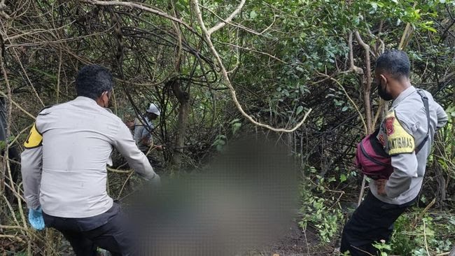 Polisi Evakuasi Jasad Perempuan tanpa Identitas yang sudah Membusuk di Satarmese Barat