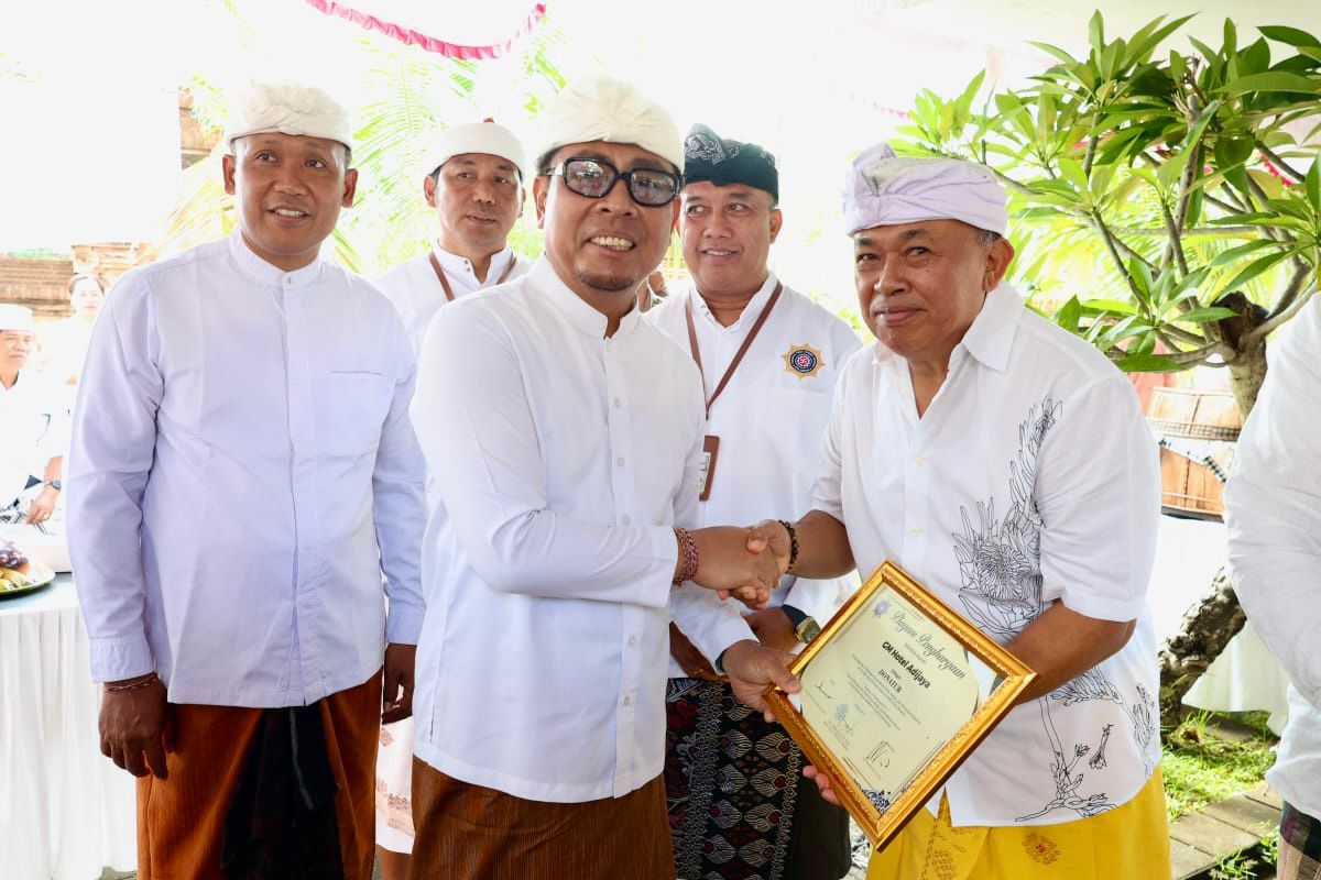 Wawali Arya Wibawa Hadiri Metatah Massal PHDI Denpasar Denpasar