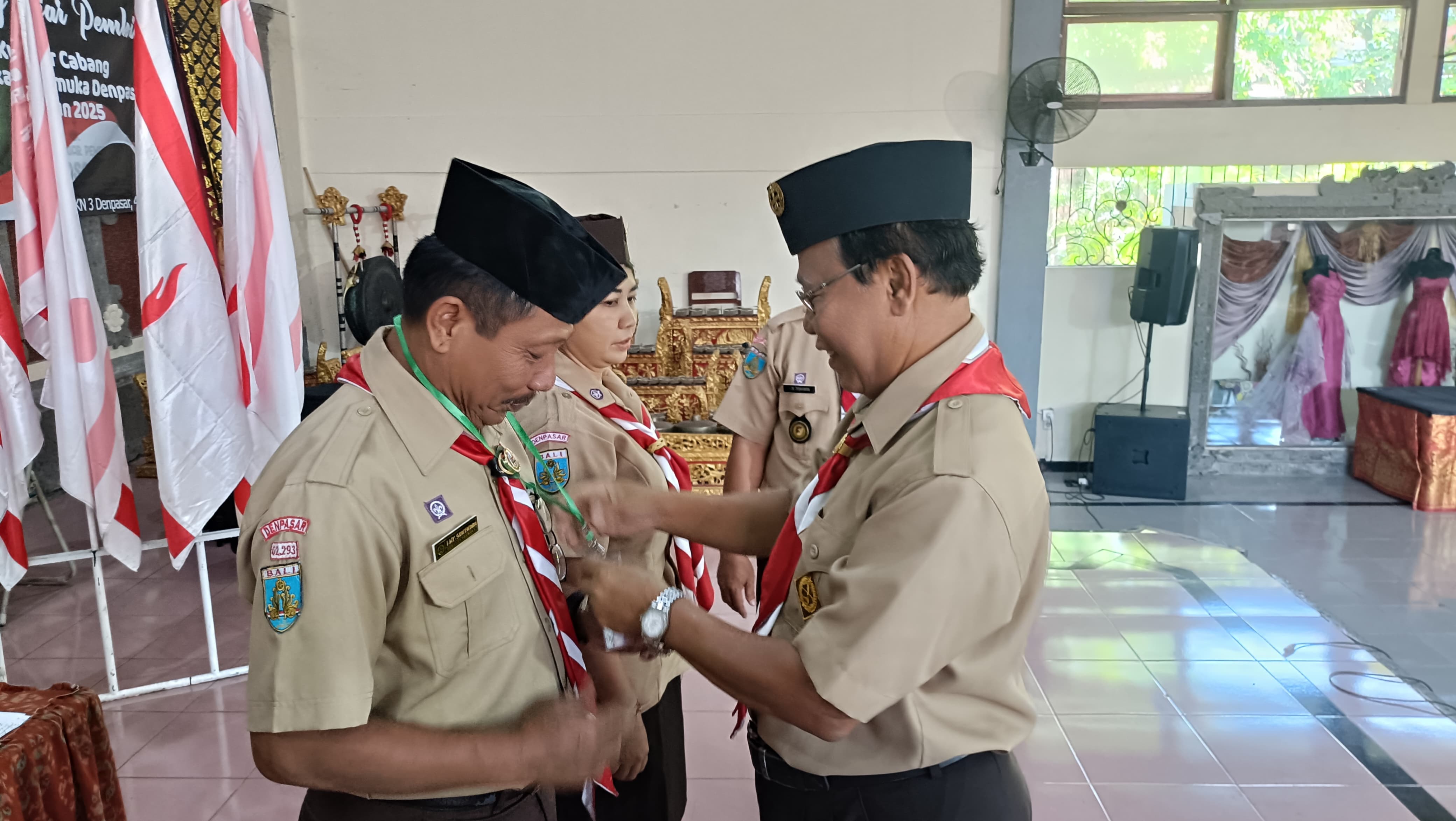 Gerakan Pramuka Kwarcab Denpasar Gelar Gelang Ajar Pembina