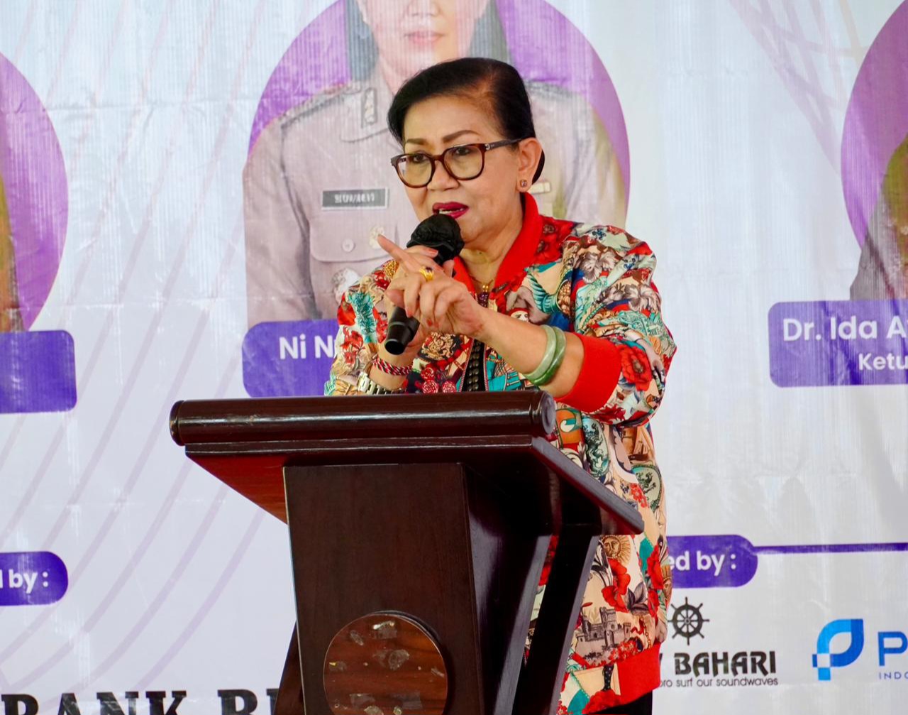 Buka Talkshow KPPI Bali, Ibu Putri Koster Dorong Perempuan Bali Tingkatkan Kapasitas dan Integritas di Dunia Politik