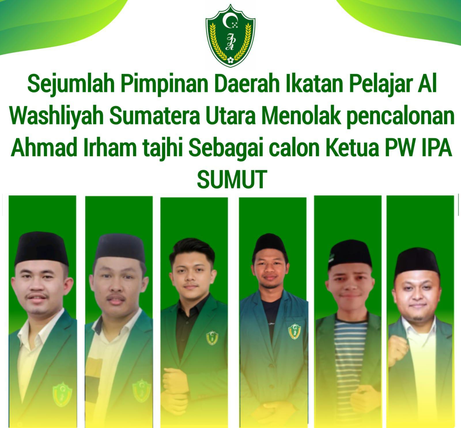 Tuai Sorotan Tajam, Ahmad Irham Tajhi Ditolak Jadi Calon Ketua PW IPA Sumut