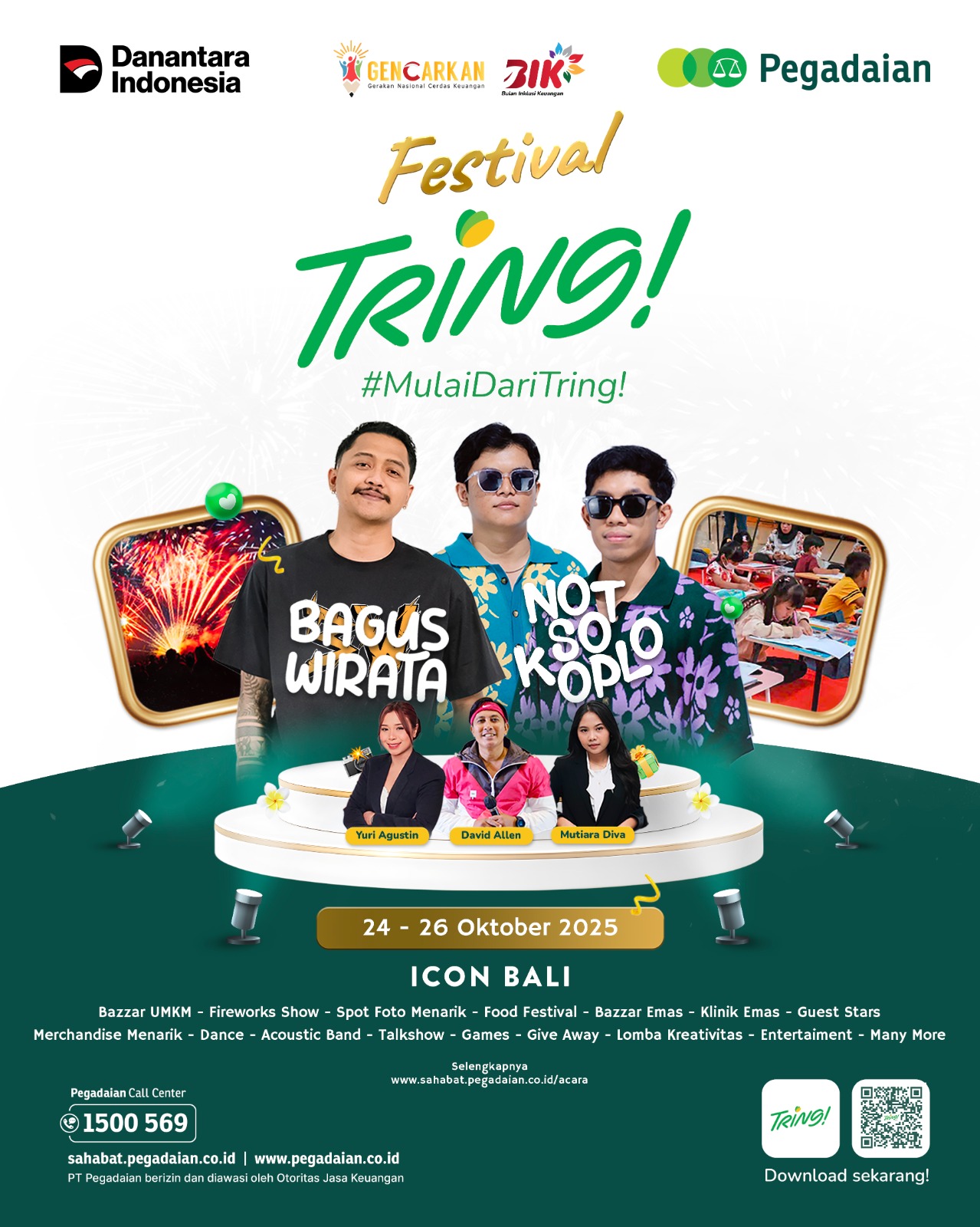 Festival Tring! Pegadaian Bali–Nusra: Urusan Emas Jadi Mudah dan Cepat