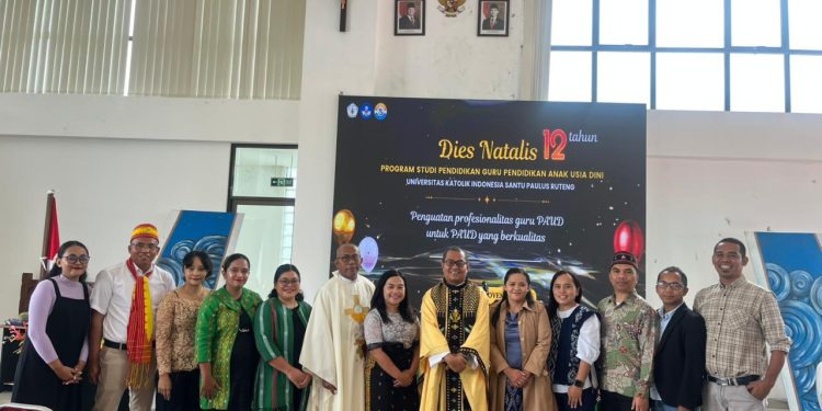 PG PAUD Unika Santu Paulus Ruteng Rayakan 12 Tahun Perjalanan Inspiratif: Tumbuhkan Guru Kreatif dan Anak Hebat