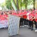 Wawali Arya Wibawa Jalan Sehat Bersama Ribuan Guru Serangkaian HUT Ke-80 PGRI dan HGN 2025