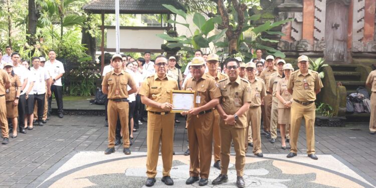 Masuki Masa Purna Tugas, Sekda Alit Wiradana Mohon Pamit